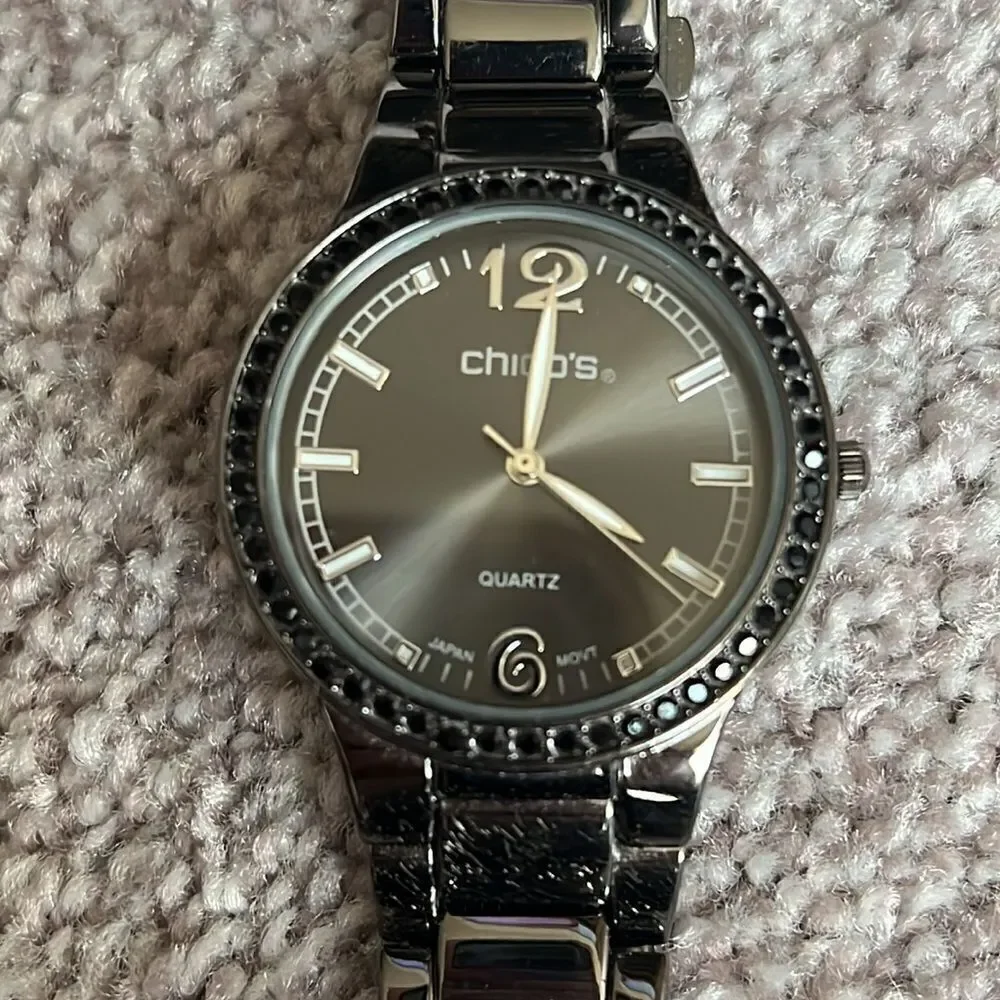 Chicos Gunmetal Watch